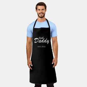 Personalisiertes lustiges Vatertagsgeschenk cooler Schürze