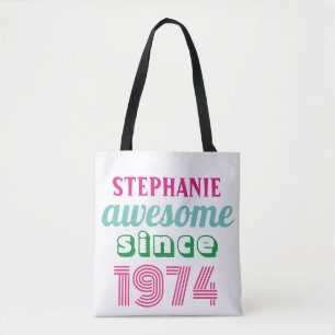 Personalisiertes lustiges Zitat zum 50. Geburtstag Tasche