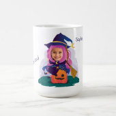 Personalisiertes Mädchen-Gesicht  Kaffeetasse (Mittel)