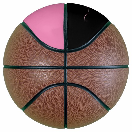 Personalisiertes Mädchen Mit Monogramm Basketball (Rechts)