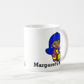 Personalisiertes Mädchen Politiker / Lautsprecher Kaffeetasse (VorderseiteRechts)