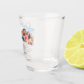 Personalisiertes Mädchen-Wochenende-Definitionsfot Schnapsglas (Rechts)