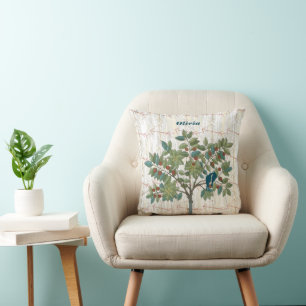 Personalisiertes Mädchenzimmer gekreuzter Pfeil Li Kissen