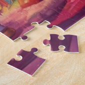 Personalisiertes magisches Einhorn und Regenbogen Puzzle (Seite)