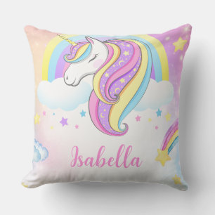 personalisiertes Magisches Einhorn-Wurfkissen Kissen