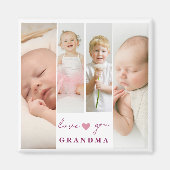 Personalisiertes Magnet "Liebe You Oma" (Vorne)