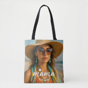 Personalisiertes Mama Est Jahr Benutzerdefiniertes Tasche