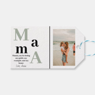 Personalisiertes Mama-Foto und -Nachricht - Gesche Geschenkanhänger