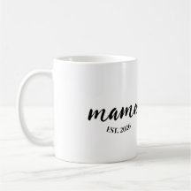 Personalisiertes Mama-ist-Jahr-Geschenk für Mutti