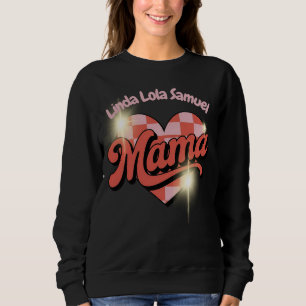 Personalisiertes Mama Sweatshirt