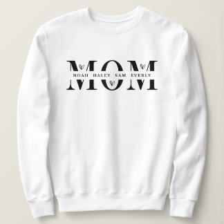 Personalisiertes Mamma-Sweatshirt mit Kindernamen Sweatshirt