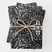 Personalisiertes Mandala-Design Geschenkpapier Set (Beispiel)