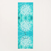Personalisiertes Mandala Wasser Yogamatte (Rückseite)