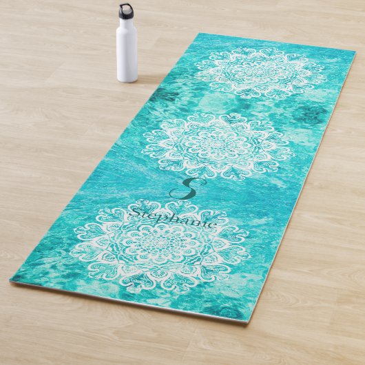Personalisiertes Mandala Wasser Yogamatte (Beispiel)