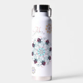 Personalisiertes Mandala-Wunder Trinkflasche (Vorne)