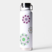 Personalisiertes Mandala-Wunder Trinkflasche (Rückseite)