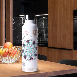 Personalisiertes Mandala-Wunder Trinkflasche