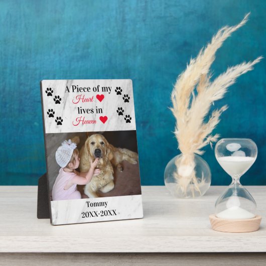 Personalisiertes Marbella--Memorial-Foto Fotoplatte (Seite)