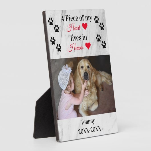 Personalisiertes Marbella--Memorial-Foto Fotoplatte (Seite)