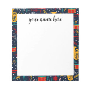 Personalisiertes Marching Band Notepad Notizblock