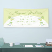 Personalisiertes Margs- und Matrimony-Brautparty Banner (Messe)