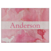 Personalisiertes Marmorglas Schneidebrett (Vorderseite)