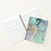 Personalisiertes MarmorNotebook Notizblock (Innenseite)