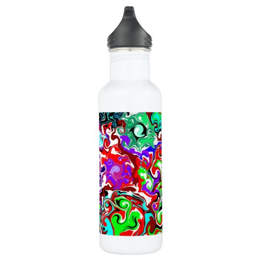 Personalisiertes Marmorwasser Edelstahlflasche (Rechts)