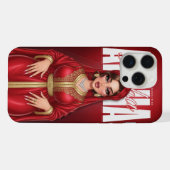 Personalisiertes Marokkanisches Diva Queen Handyhü iPhone Hülle (Rückseite (Horizontal))