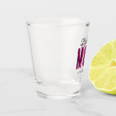 Personalisiertes Massage-Shotglas – Beste Mutter ü Schnapsglas (Links)