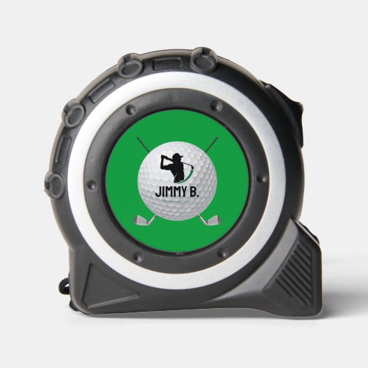 Personalisiertes Maßband für Golfer (Vorderseite)