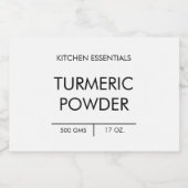 Personalisiertes Massenspeicherprodukt für eine be Lebensmitteletikett (Einzelnes Label)