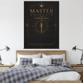 Personalisiertes Master-Abschlussgeschenk 2026 Leinwanddruck (Insitu (Schlafzimmer))