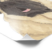 Personalisiertes Mastiff Fotodruck (Ecke)