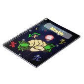 Personalisiertes Mathe-Notizbuch Notizblock (Linke Seite)