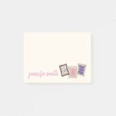 Personalisiertes Mattiertes Toaster Konditorei Frü Post-it Klebezettel (Vorderseite)