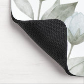 Personalisiertes Mauspad mit blauen Rose (Ecke)