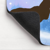 Personalisiertes Mauspad mit einer Hirschfamilie (Ecke)