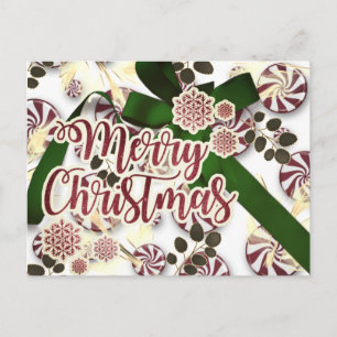 Personalisiertes Mayberry Weihnachts-Foto Postkarte