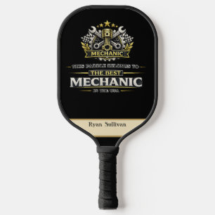 Personalisiertes Mechaniker-Pickleball-Paddle mit  Pickleball Schläger