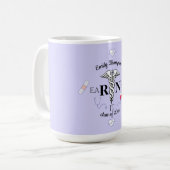 Personalisiertes medizinisches Graduat Kaffeetasse (Vorderseite Links)