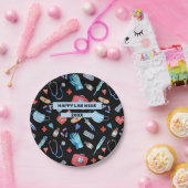 Personalisiertes medizinisches Laboratorium Labrad Pappteller (Party)