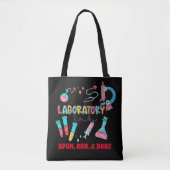 Personalisiertes medizinisches Laborgeschenk Tasche (Vorderseite)