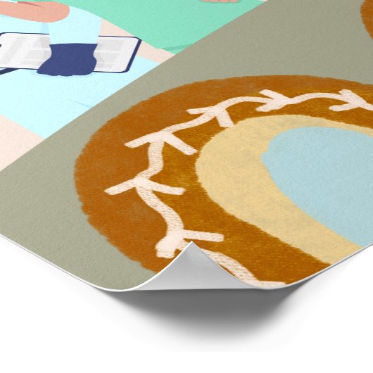 Personalisiertes medizinisches Plakat (Ecke)