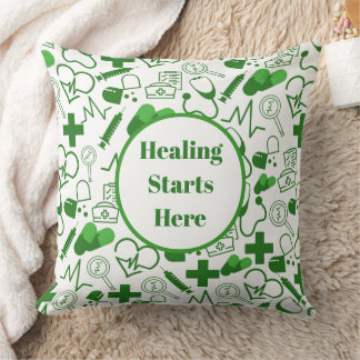 Personalisiertes medizinisches Thema Gesundheitswe Kissen