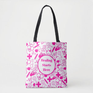 Personalisiertes medizinisches Thema Gesundheitswe Tasche
