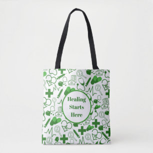 Personalisiertes medizinisches Thema Gesundheitswe Tasche