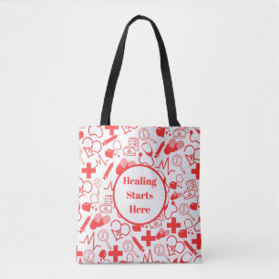 Personalisiertes medizinisches Thema Gesundheitswe Tasche