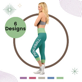 Personalisiertes Meer Capri Leggings
