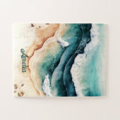 Personalisiertes Meer Puzzle (Horizontal)